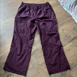 Athletic Works Plum Pull-On Joggers